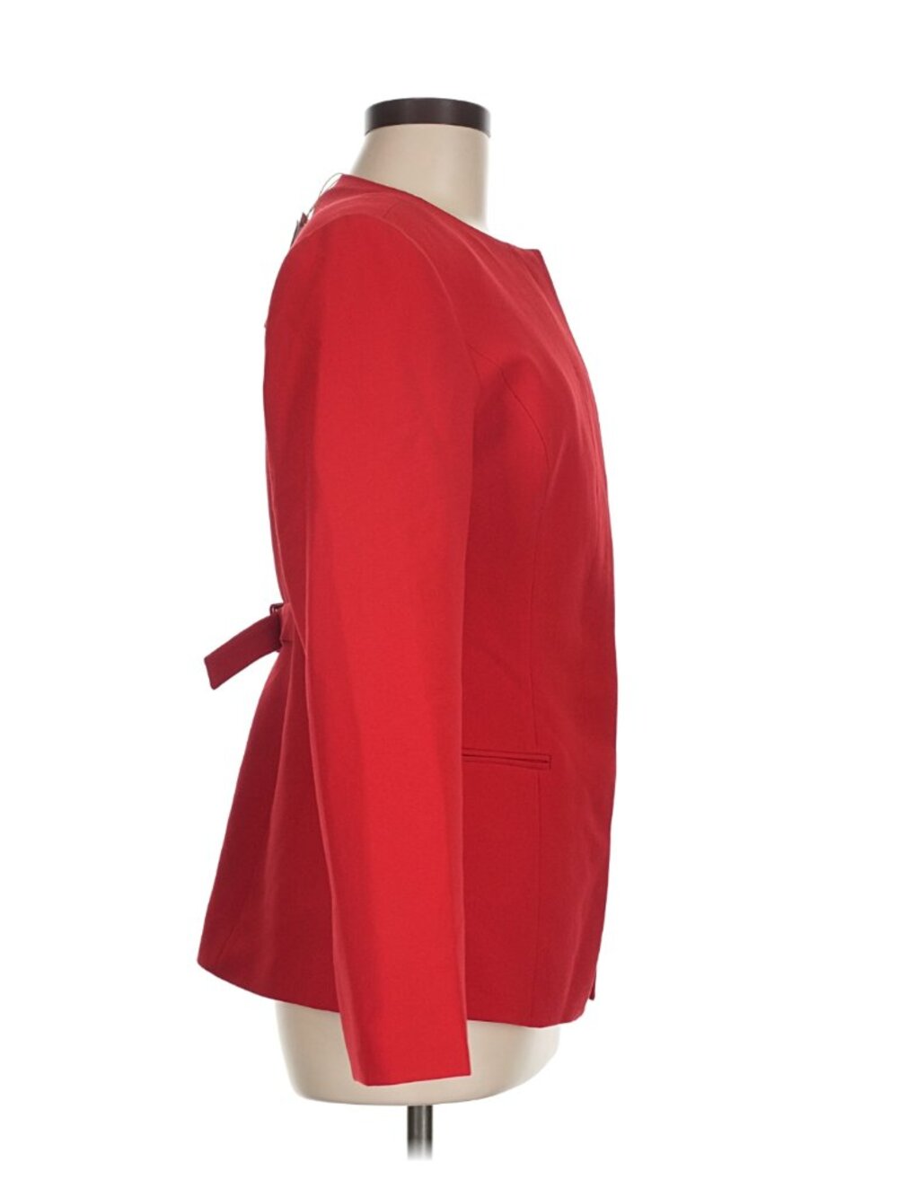 Aligne Red Daphne Waisted Blazer Jacket – Size 6 – NWT New - Picture 3 of 12